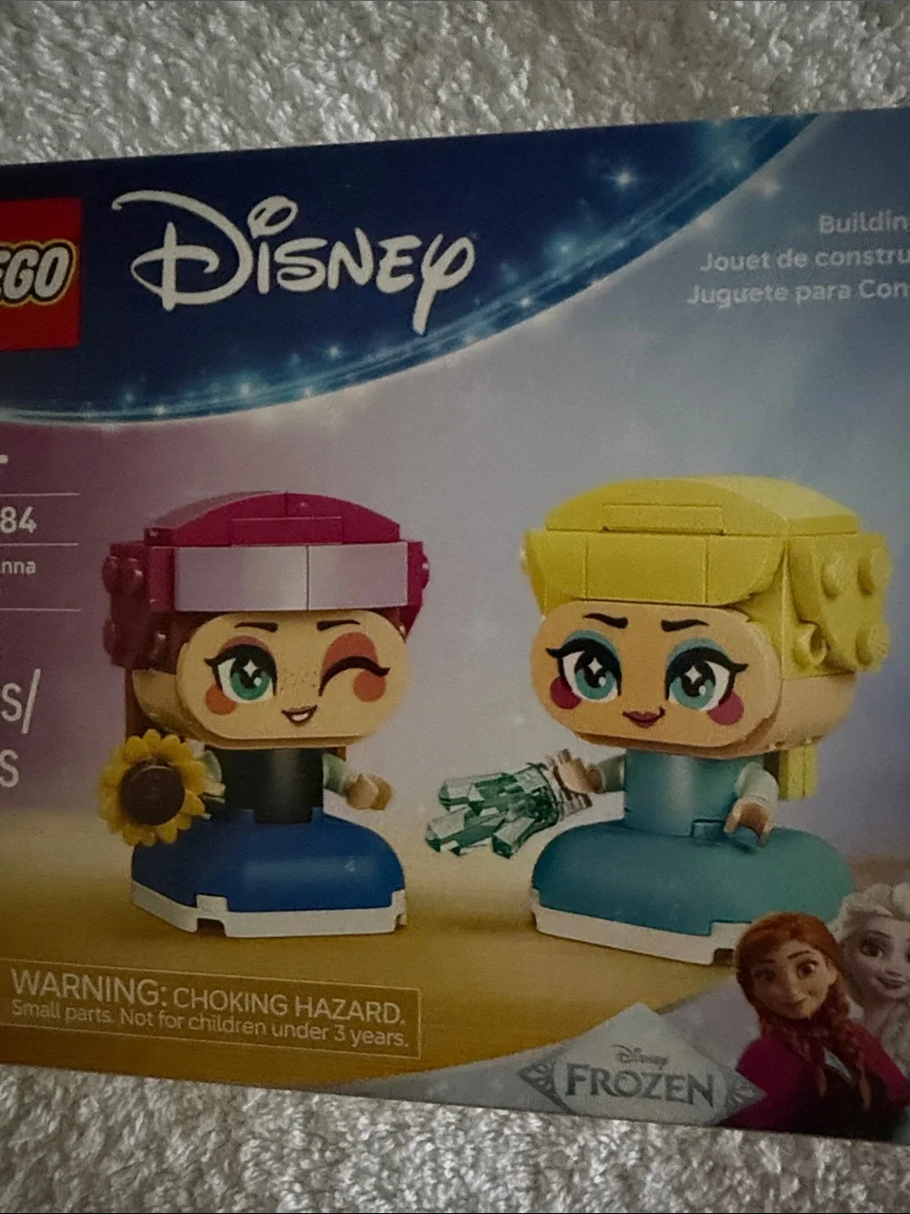 LEGO Disney Mini Anna & Elsa Figures - New